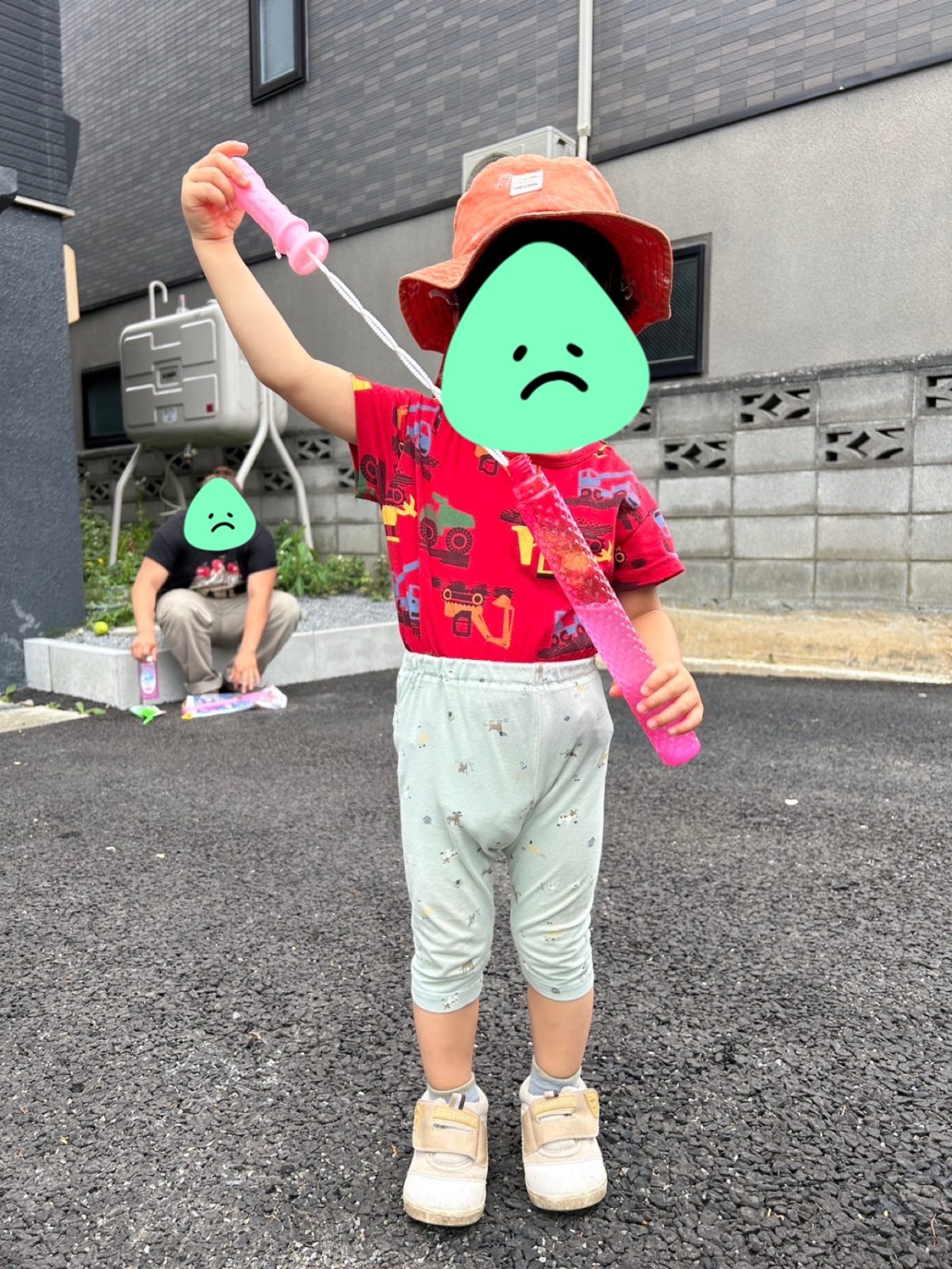 外遊び&布の中身はな~んだ!