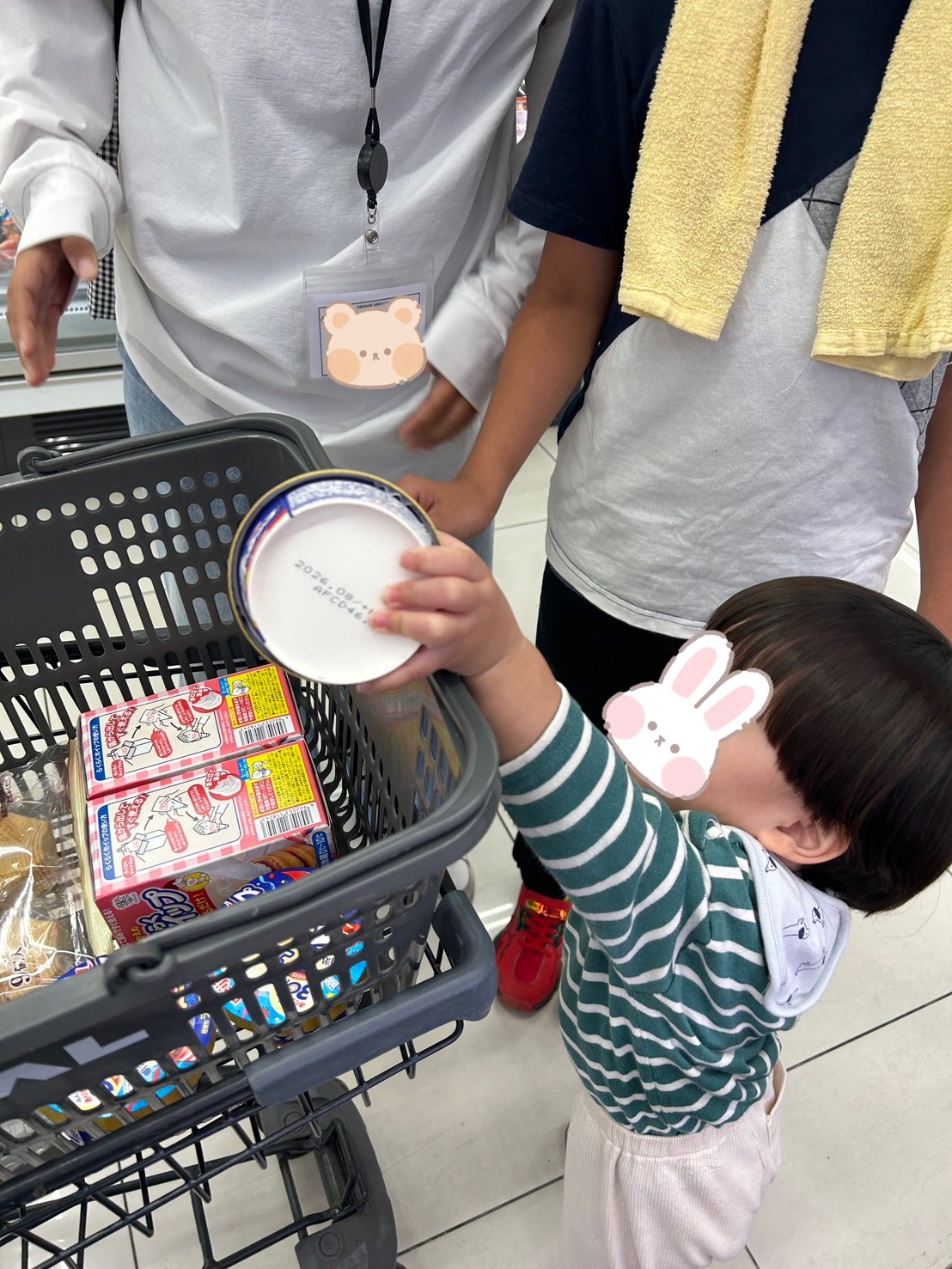 明日のおやつ買い出し🍨＆コロコロドッチボール✨
