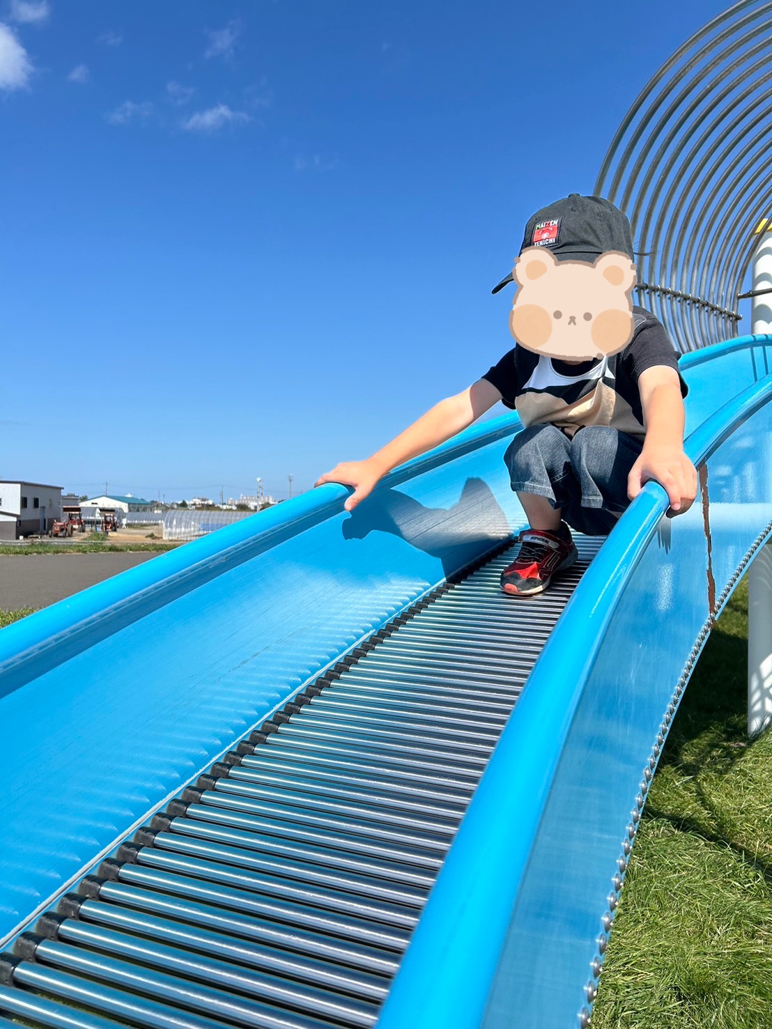 きたかぜ広場公園＆尻尾取りゲーム