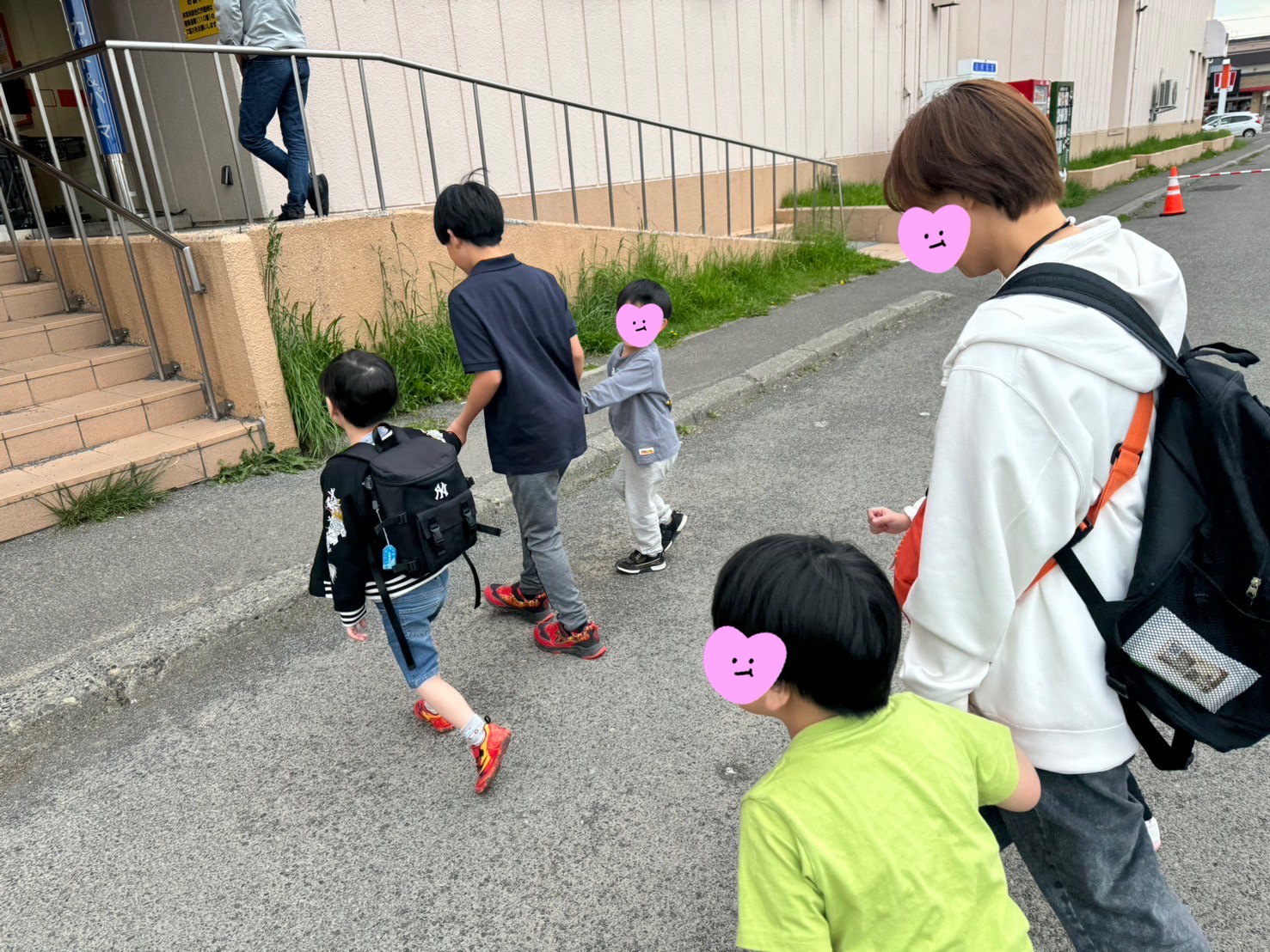 今日も元気いっぱいな子どもたち🎵