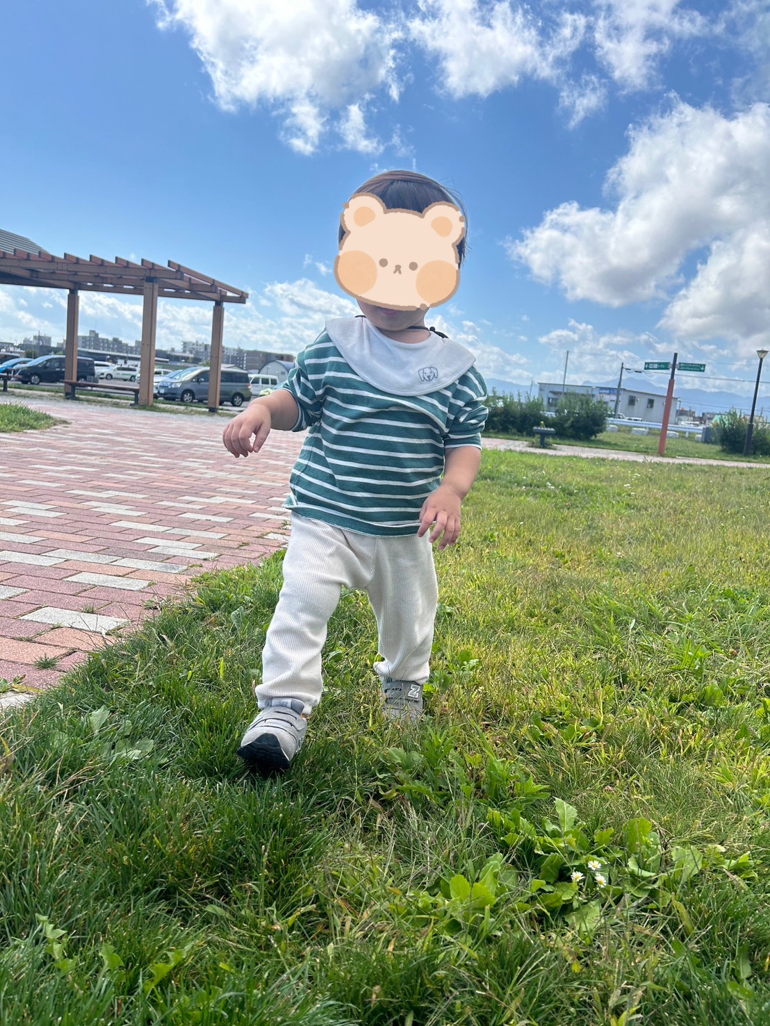 きたかぜ広場公園＆尻尾取りゲーム