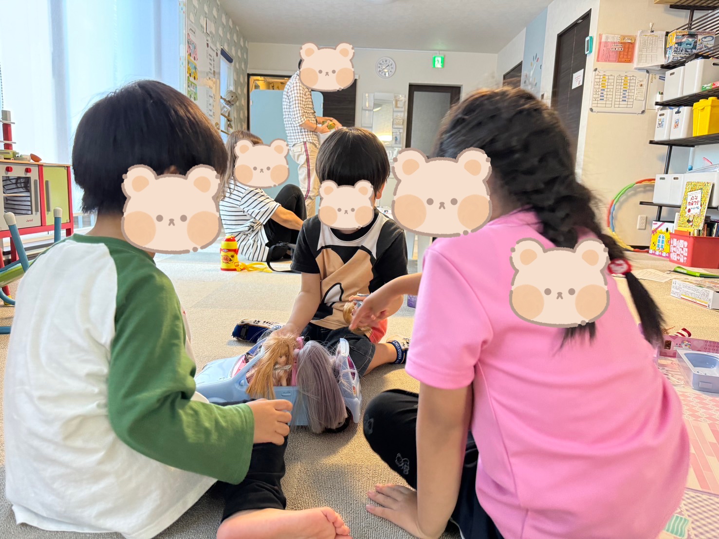 きたかぜ広場公園＆尻尾取りゲーム
