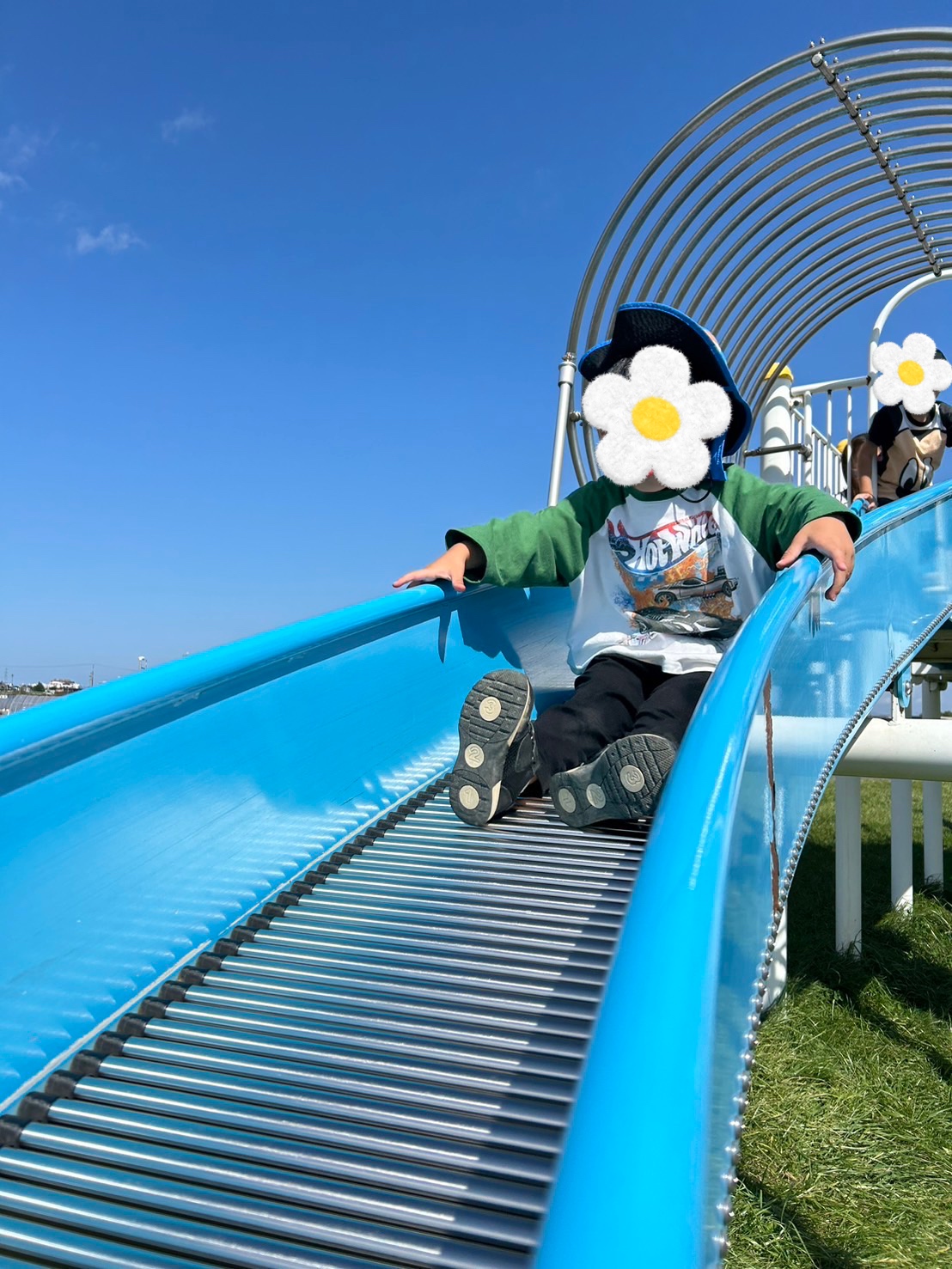 きたかぜ広場公園＆尻尾取りゲーム