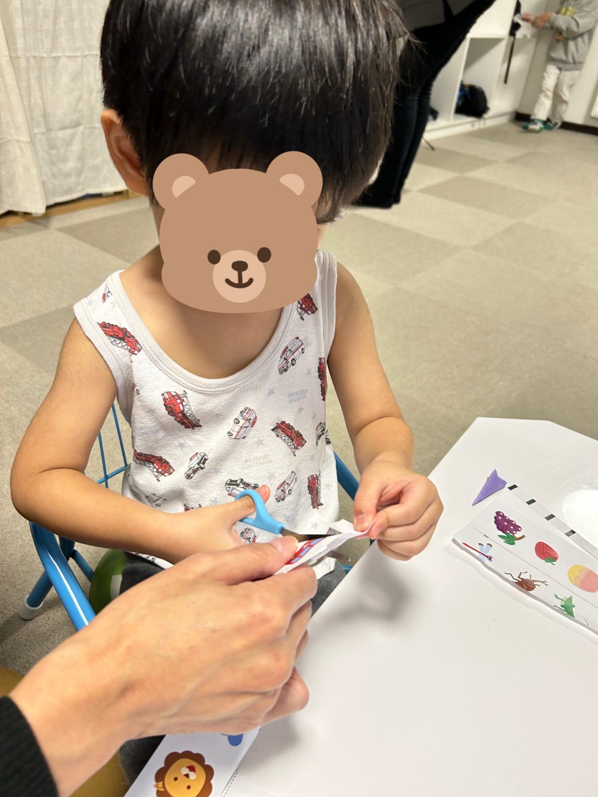 雪の結晶作りに挑戦！！
