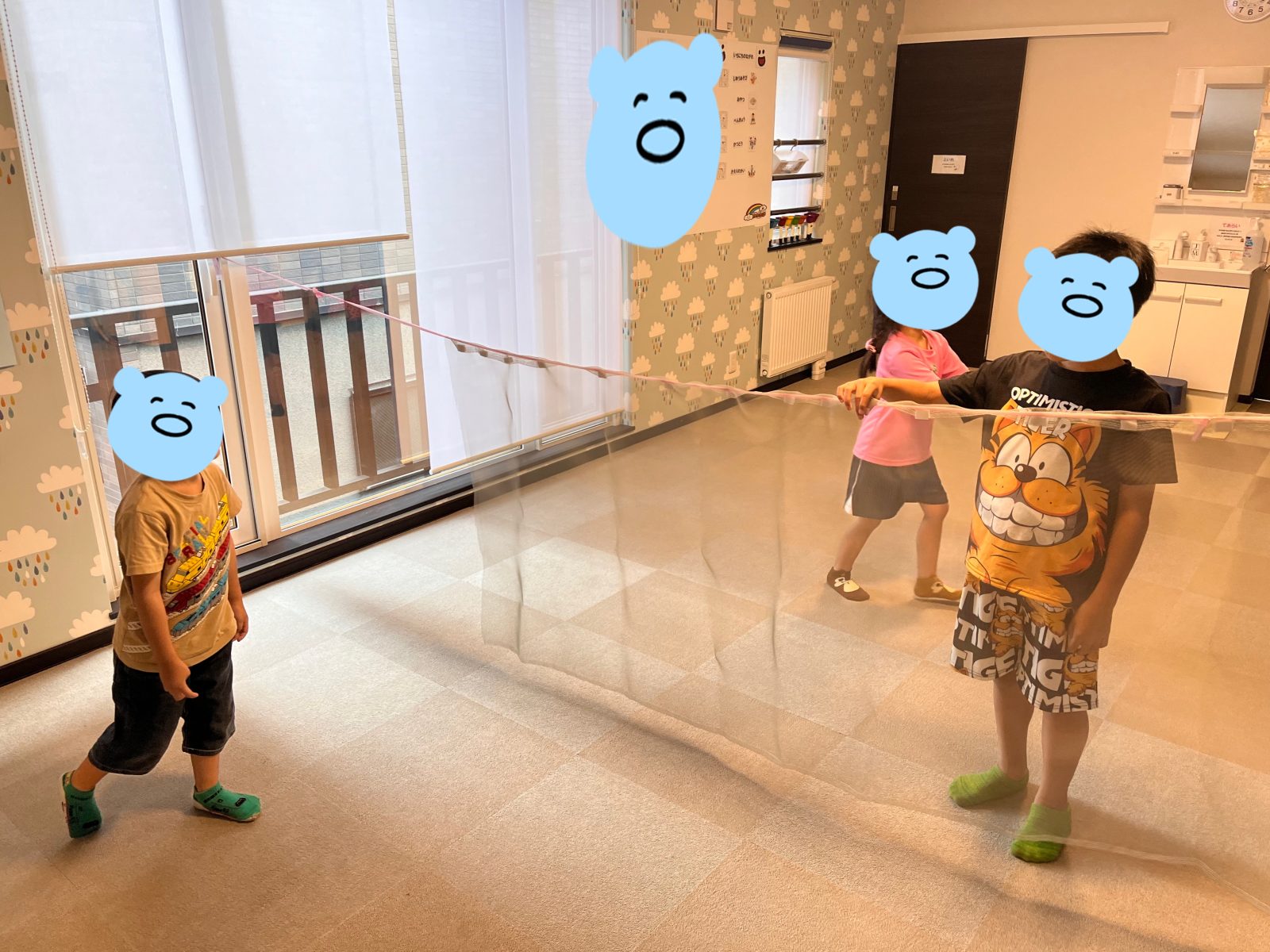 念願の風船バレー🏐⭐