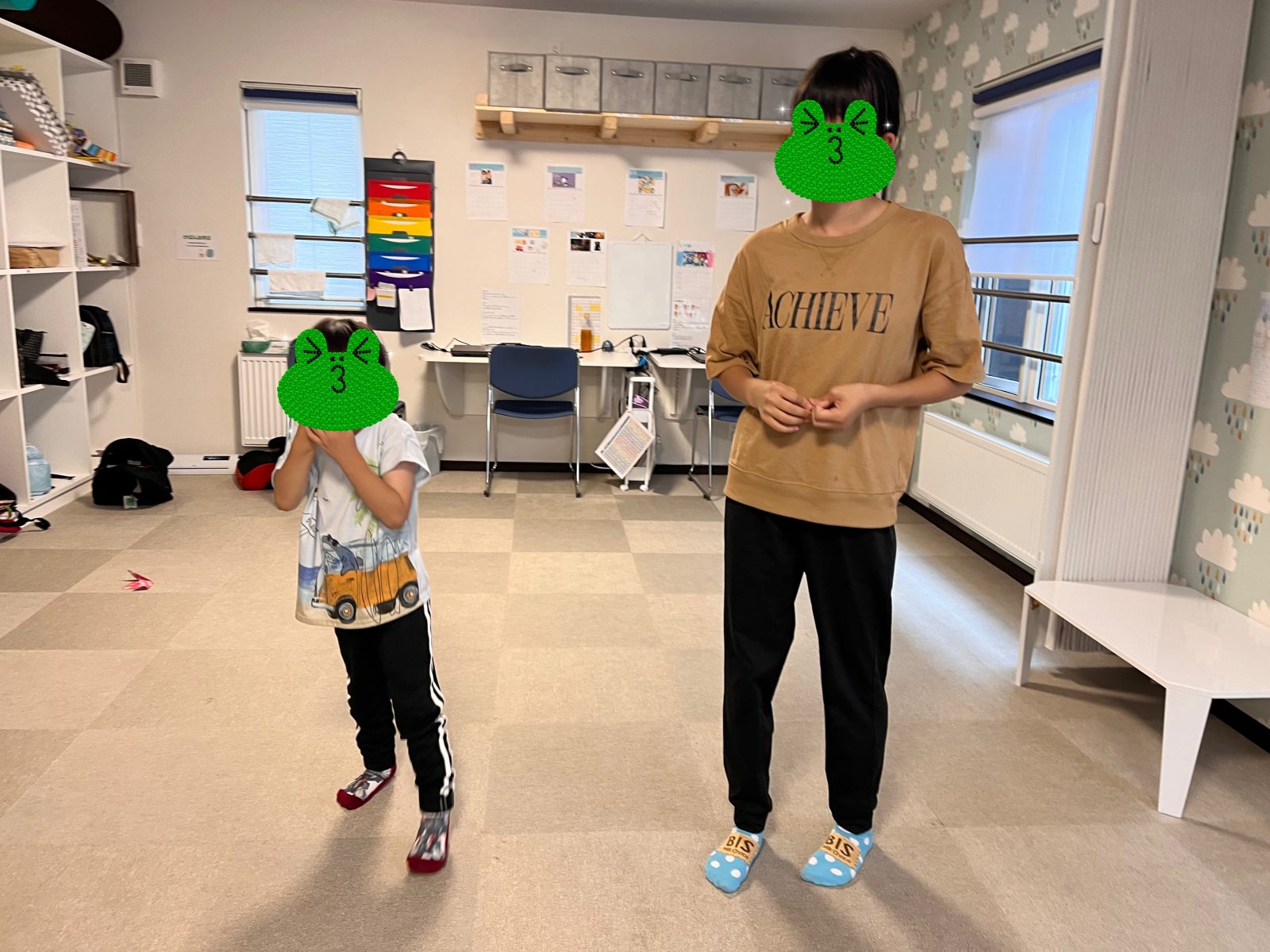 はじめての避難訓練🏃‍♂️