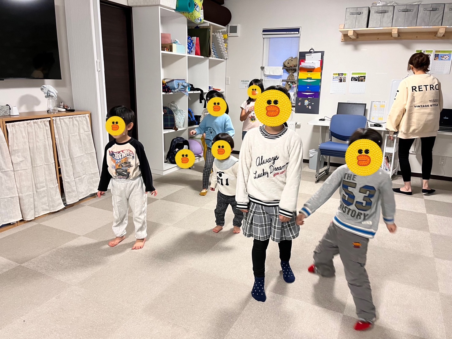 みんなで仲良く遊びました🎵