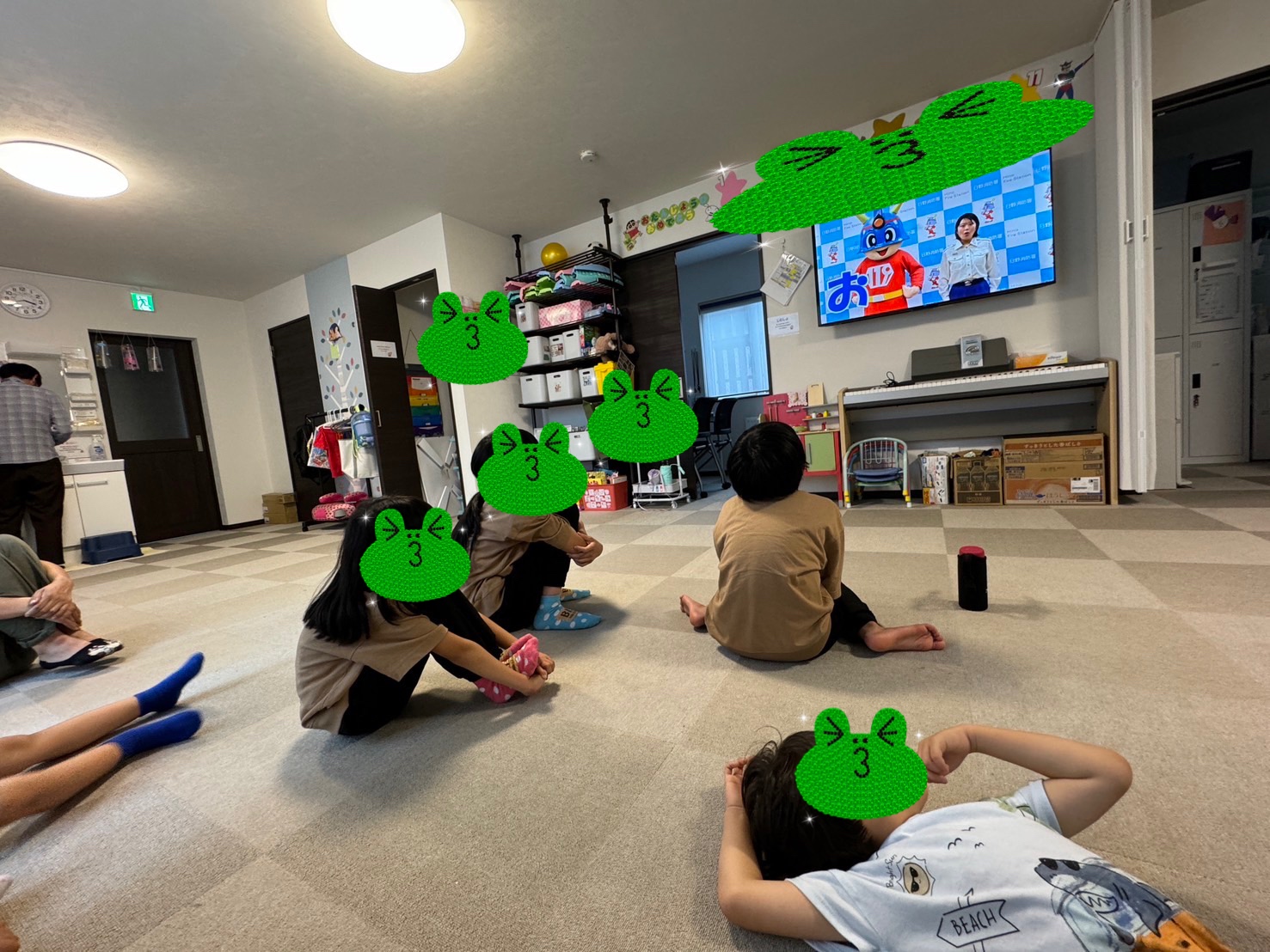 はじめての避難訓練🏃‍♂️