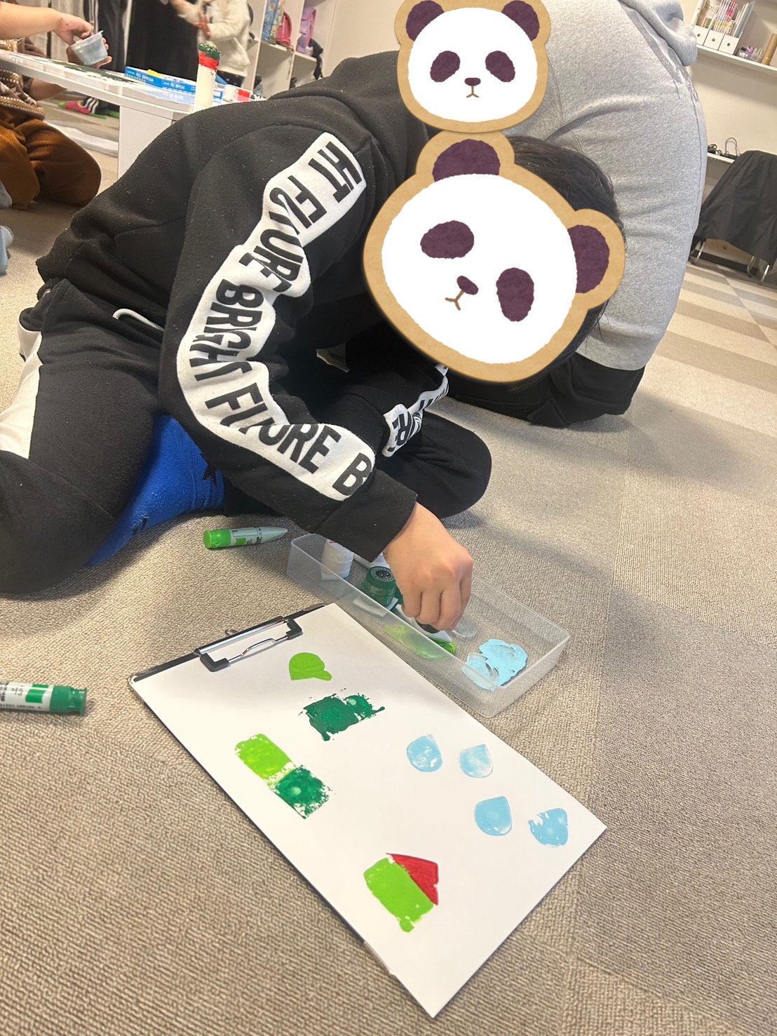 風船・スタンプあそび🎈