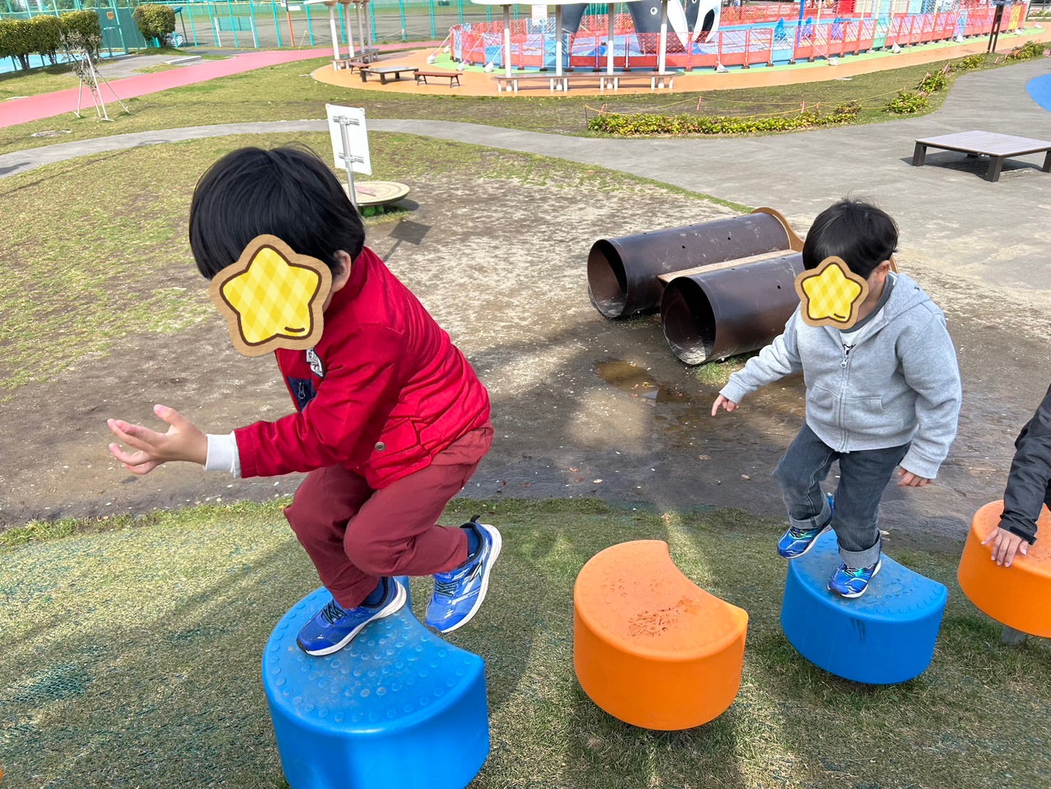 たくさん体を動かしたよ！！