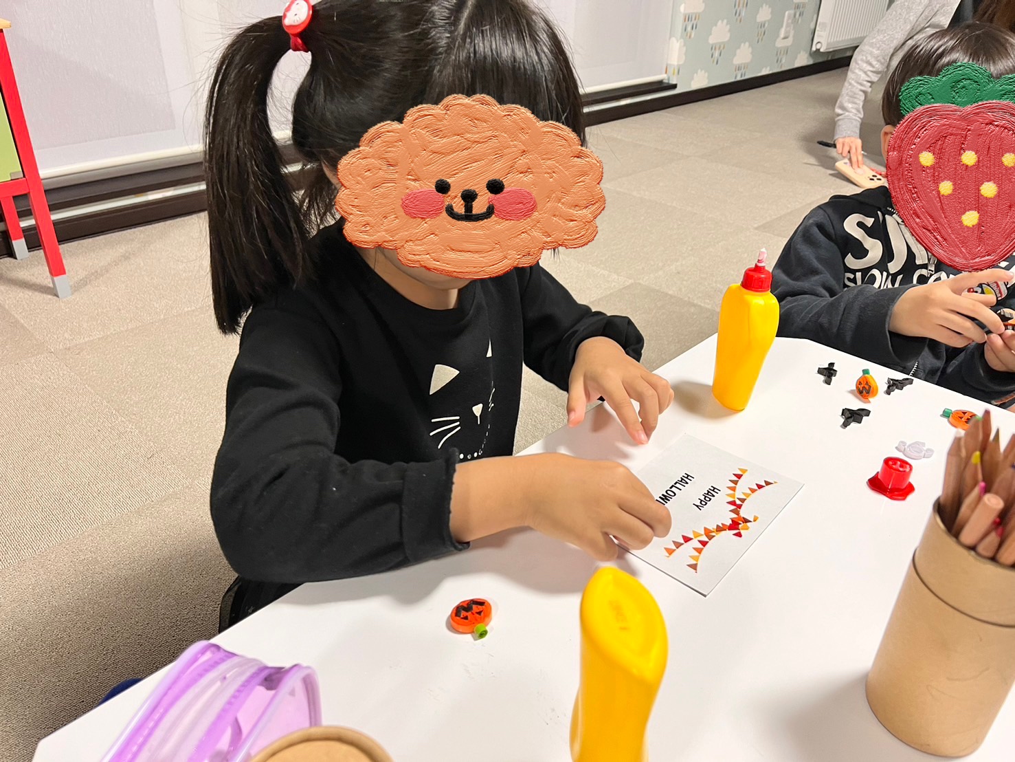 気分いろいろ・・・＆ハロウィンカード作り😀