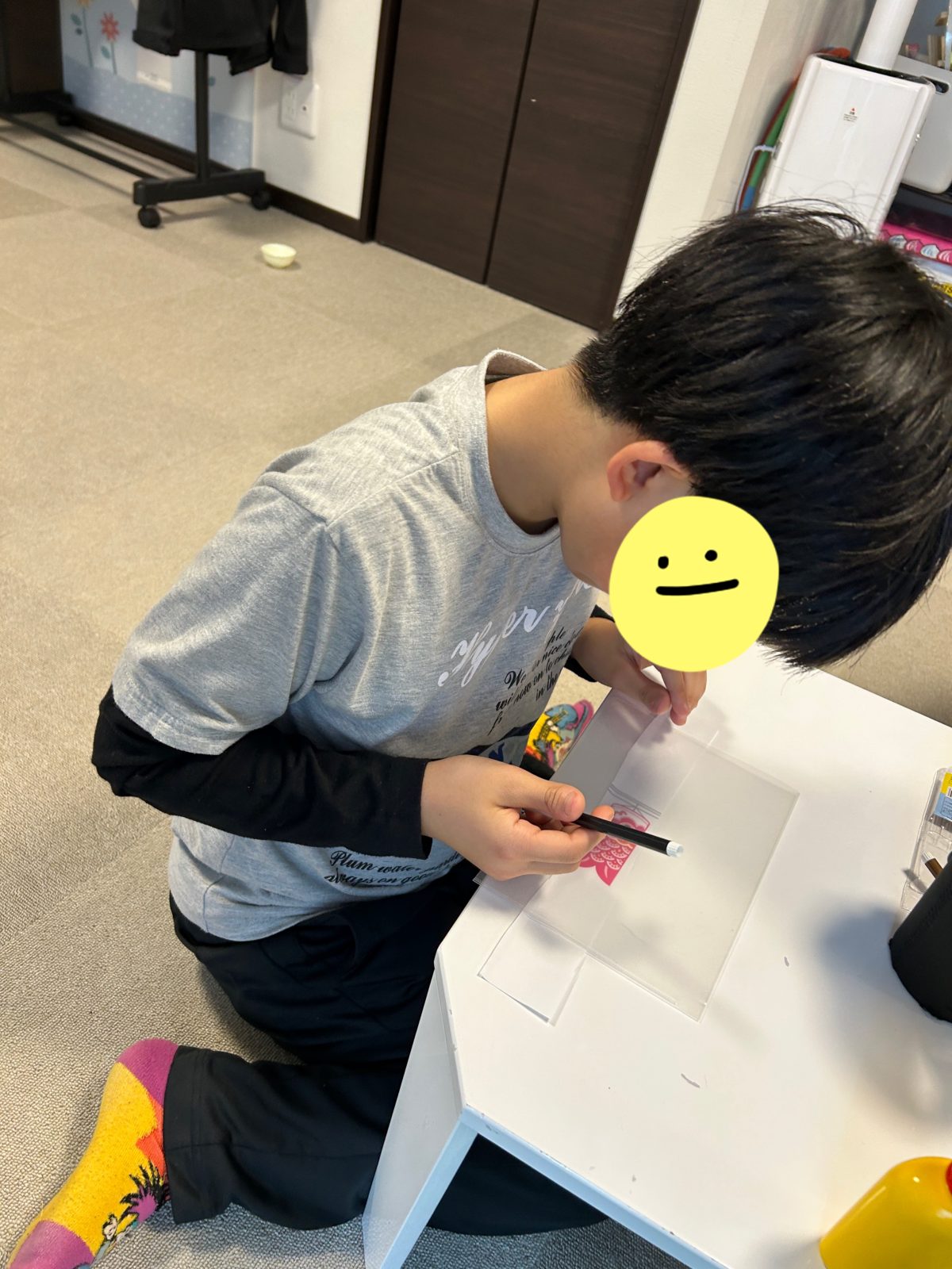 今日は室内で過ごしました☔