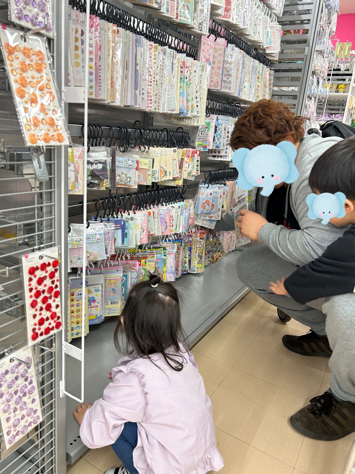 お買い物＆戸外活動