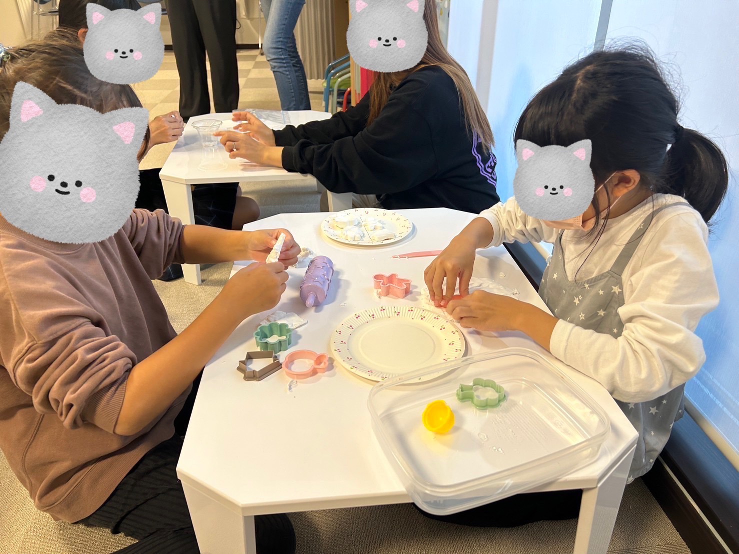 みんなの大好きな粘土をしました🍩
