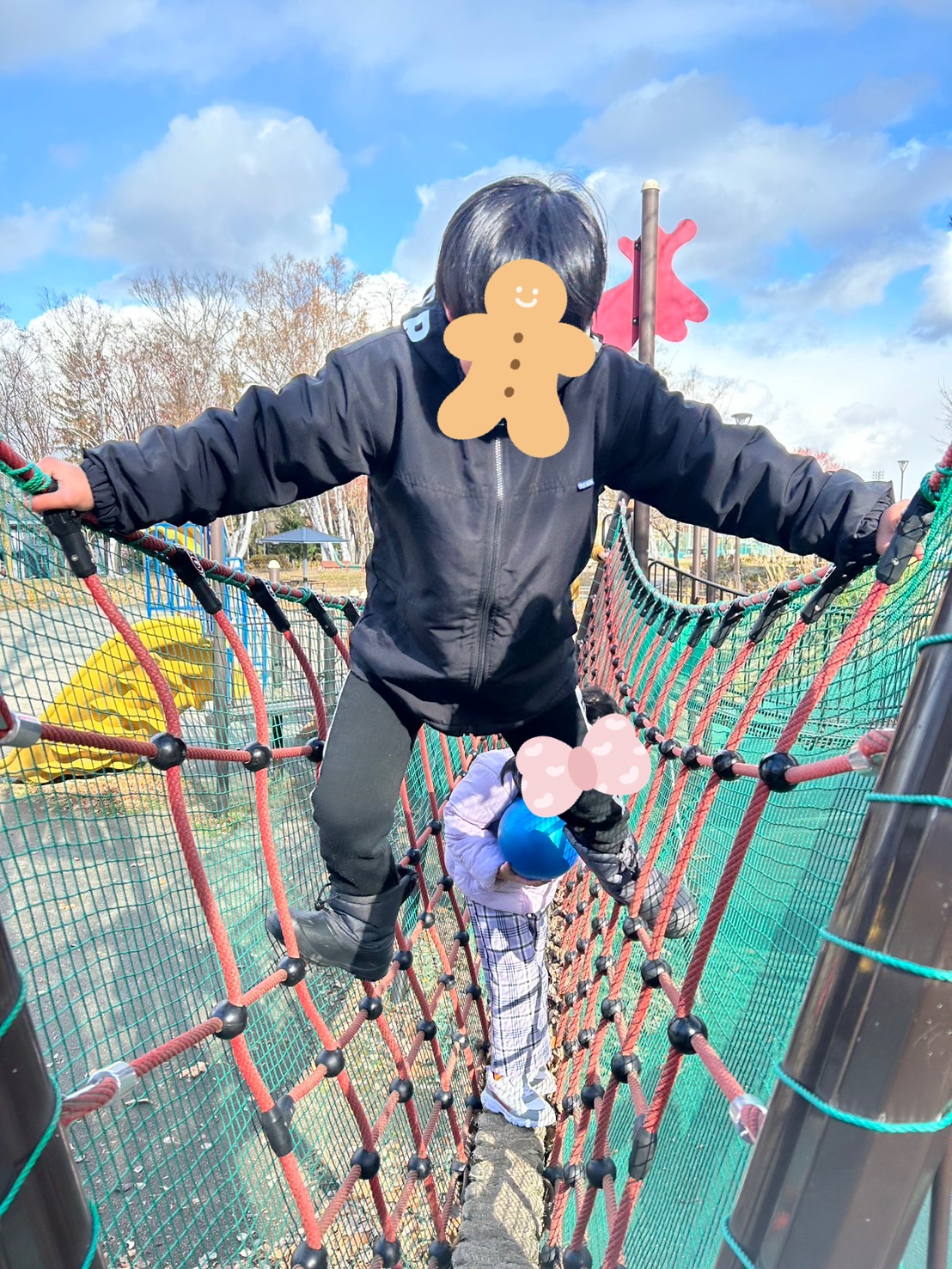 月寒公園&クリスマスツリー作り🎄