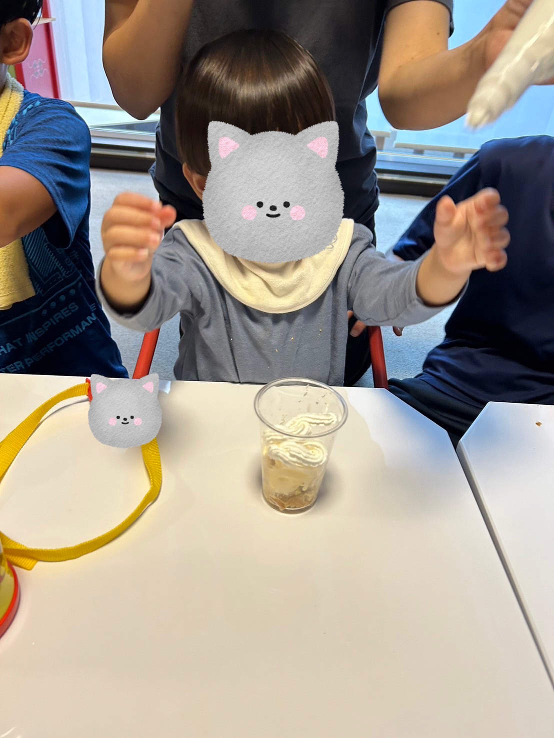今日は特別なおやつの日でした🍨