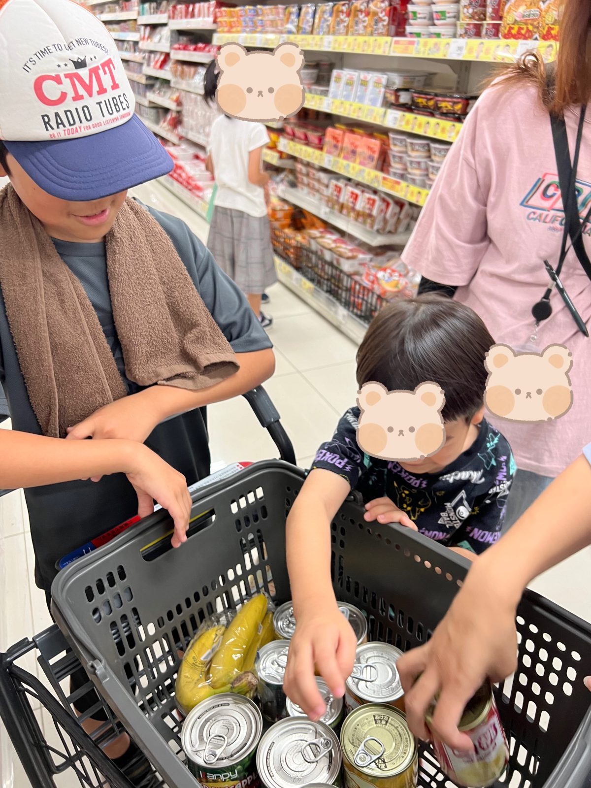 今日から8月スタート👏😊買い物＆土曜日の流しそうめん準備⭐