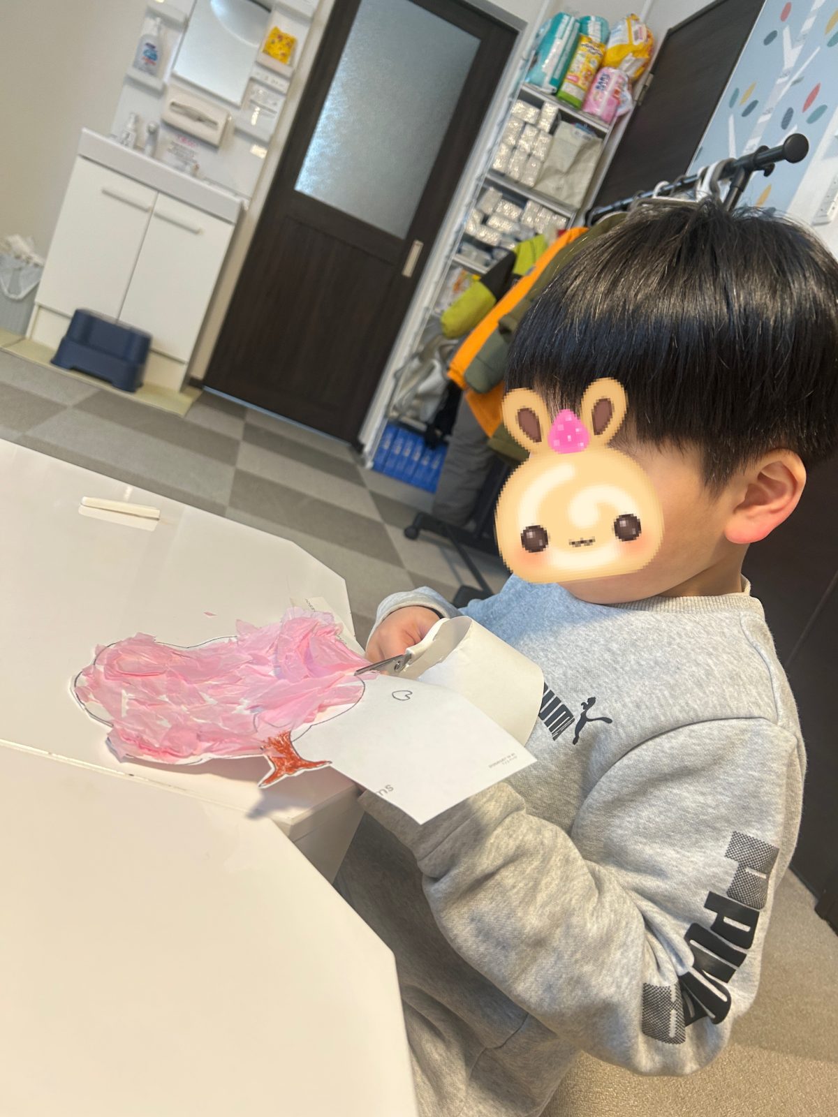 今日は室内で過ごしましたよ🎈