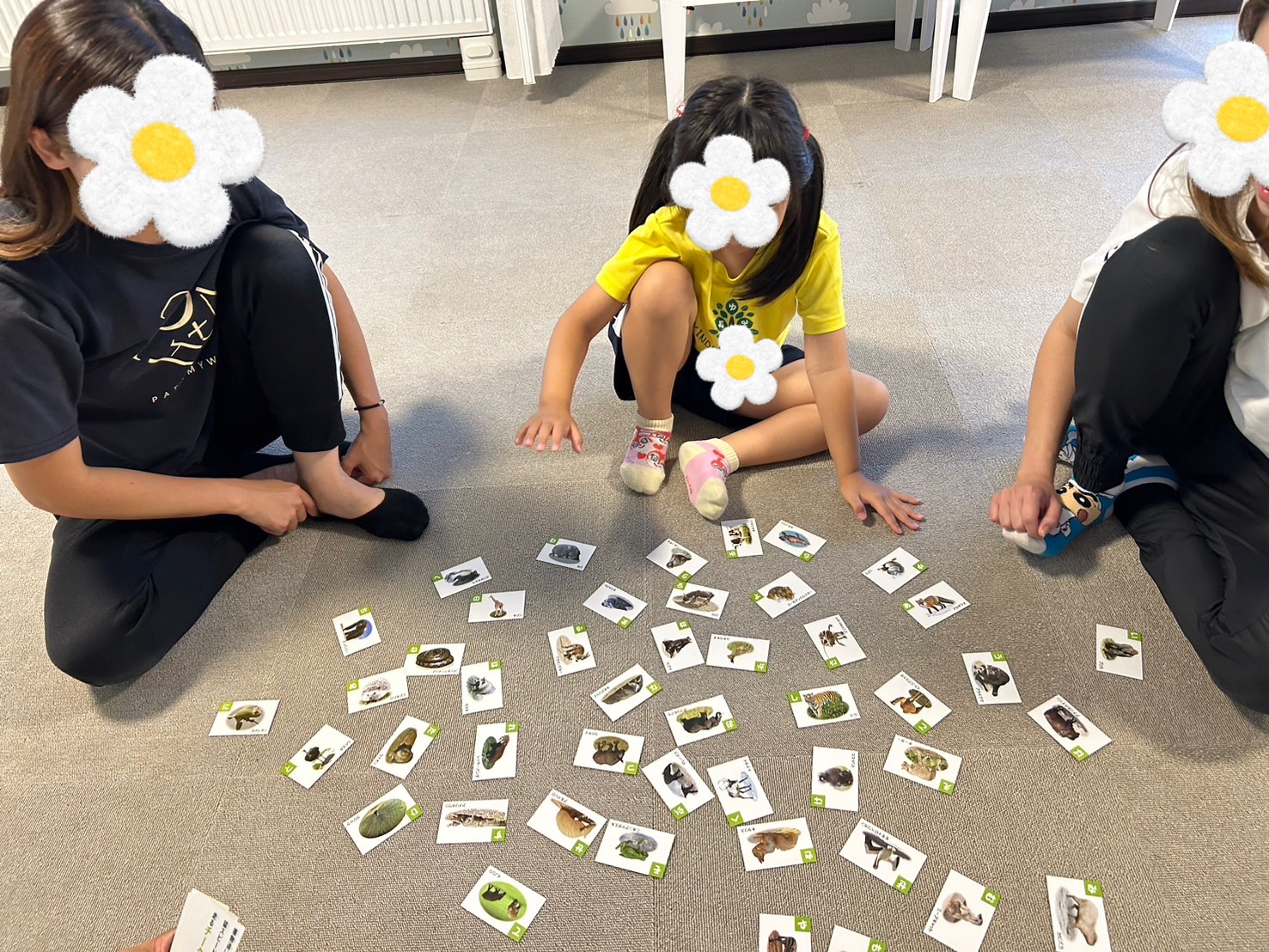 背中合わせボール運びリレー🌈
